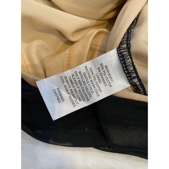 Bp Black Long Sleeve Mesh Mini Dress size XSMALL - 23 - Picture 11 of 11